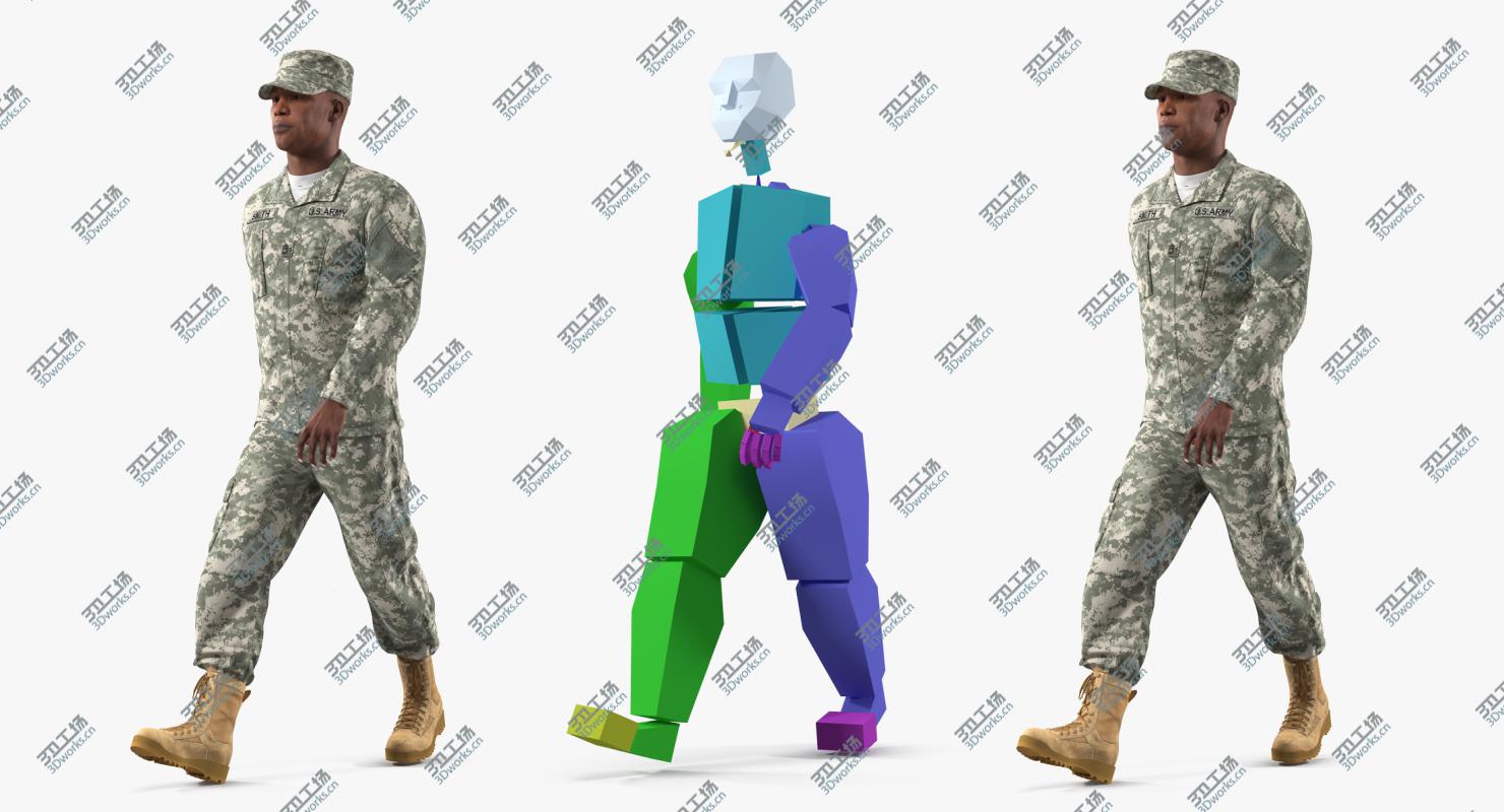 images/goods_img/20210319/3D African-American US Army Soldier Fur Rigged 3D Model/4.jpg
